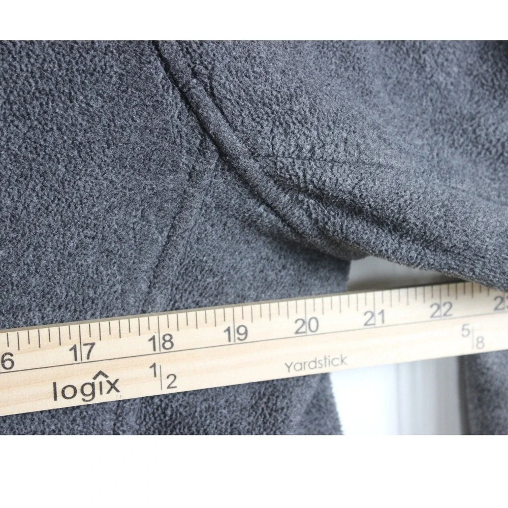 The North Face Men's Fleece Jacket Grey Full Zip Warm Outdoor Casual Size Large‎